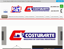 Tablet Screenshot of costurarte.com.br